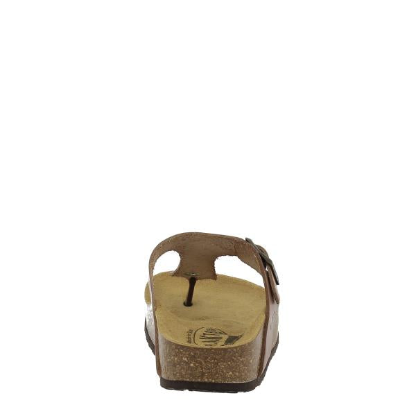 Display the refined craftsmanship of Plakton's 341671 Taupe Thong Sandals, featuring a rounded toe shape and expertly crafted details from Spain, ideal for enhancing your smart casual wardrobe.