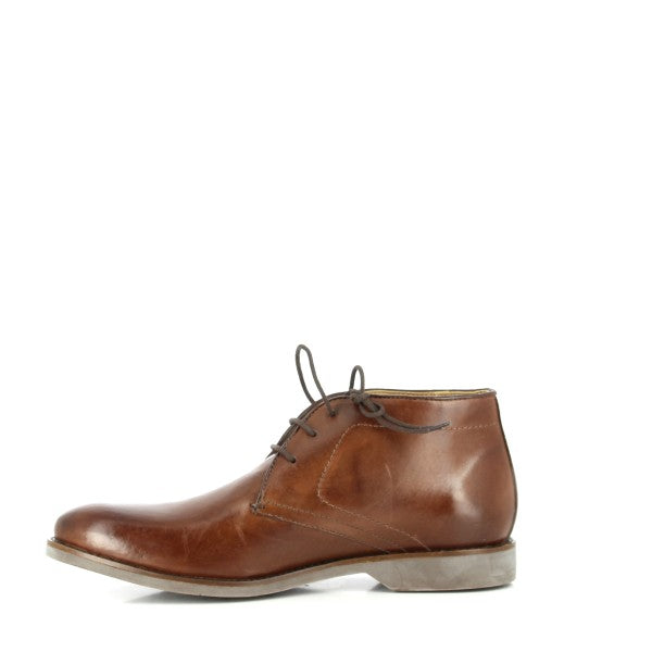 Anatomic Barium Coffee Ankle Boots