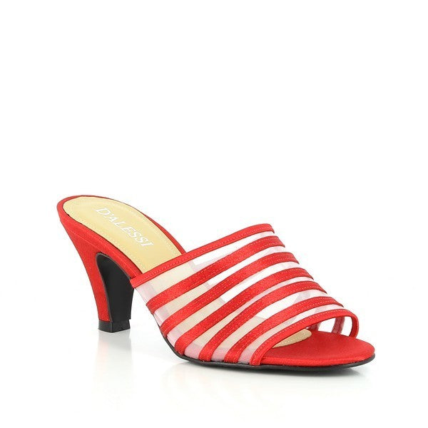 A dynamic angle highlighting the textured mesh upper, smooth leather lining, and the gently rounded toe, with the subtle platform adding a modern touch.