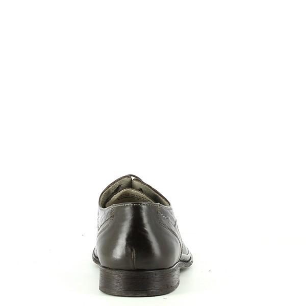 A back view of the Enrico Santi 5365 Lace-Up Shoes, displaying the polished finish and durable outsole, adding a final touch of sophistication and elegance to the design.