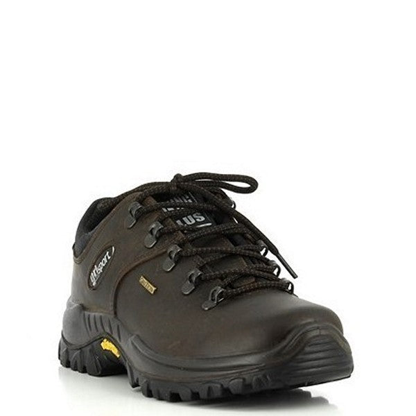 A dynamic angle highlighting the boot’s rugged construction, padded collar for ankle support, and detailed stitching that enhances durability.