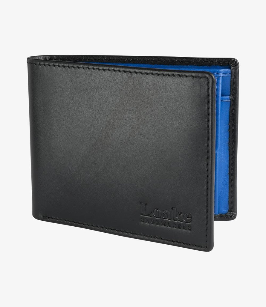 LOAKE BARCLAY BLACK WALLET