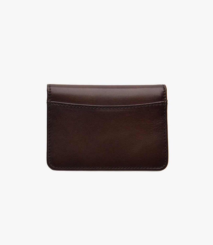 LOAKE FENCHURCH DARK BROWN WALLET