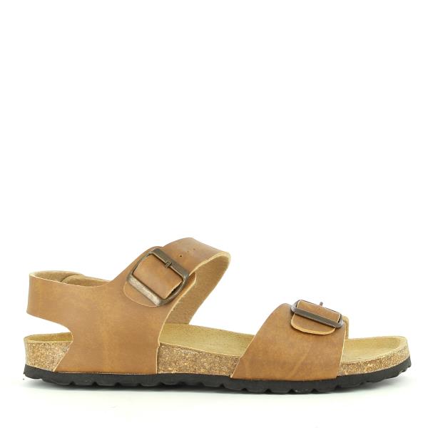 This image showcases the inner comfort of Plakton's 101521 Tan Slingback Sandals. The bios contoured lining ensures optimal support and comfort for the wearer's feet. Crafted with precision in Spain, this internal view highlights the attention to detail and quality craftsmanship synonymous with Plakton.
