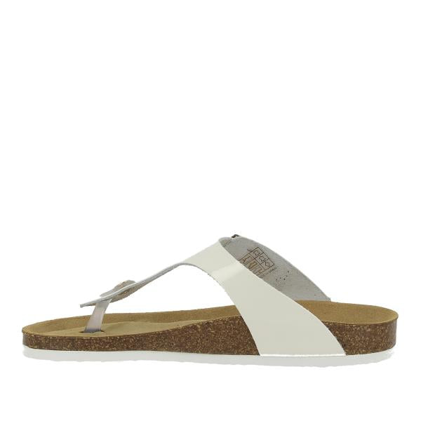Display the interior detailing of the sandals, focusing on the soft leather lining and memory cushion technology that ensures all-day comfort.