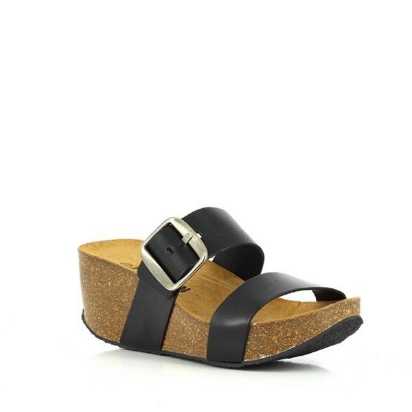 Embrace timeless elegance with Plakton's 273004 Black Women's Wedges. The sleek black design exudes sophistication, perfect for any occasion.