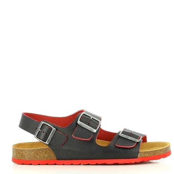 In this captivating photo, Plakton's 105113 Black Slingback Sandals take the spotlight, showcasing their impeccable craftsmanship and timeless style. Handcrafted in Spain, these sandals feature a leather upper and bios contoured lining for optimal support. The adjustable straps ensure a customized fit, while the cork sole offers stability and eco-friendly appeal. Step into sustainable comfort and sophistication with Plakton's iconic design.