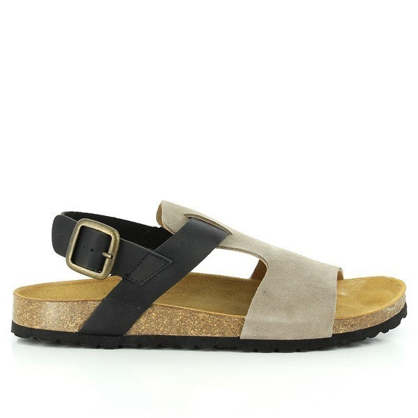 In this captivating photo, Plakton's 105318 Grey Slingback Sandals take the spotlight, showcasing their effortless style and superior craftsmanship. The suede leather upper and hook & loop ankle strap add a touch of sophistication, while the anatomic cork footbed ensures unparalleled comfort. Step into luxury with Plakton's iconic sandals.