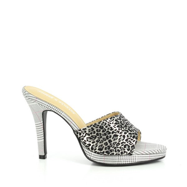 Lavish & Squalor LEOPARD WHITE